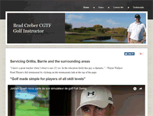 Tablet Screenshot of bradcreber.ca